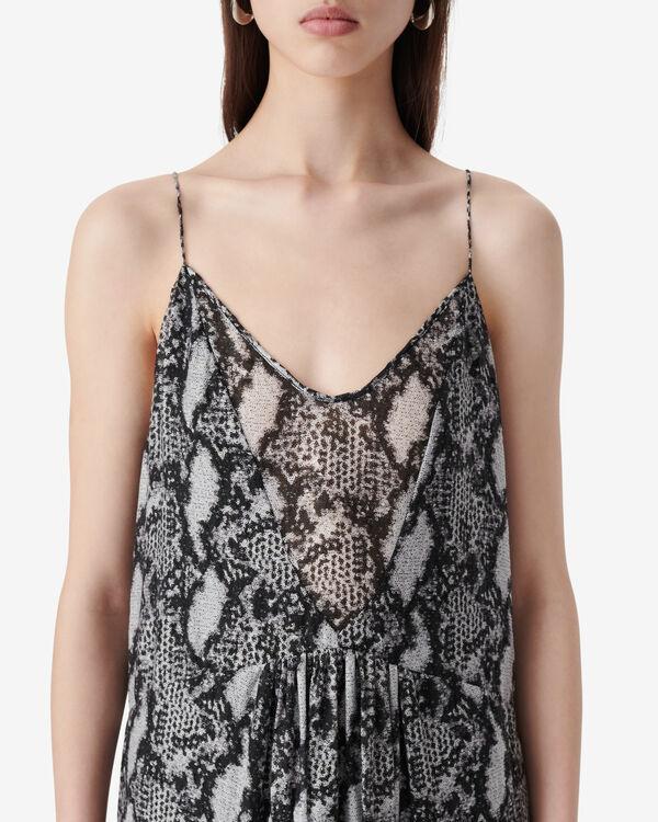 Iro ROBE LONGUE À IMPRIMÉ BLA80