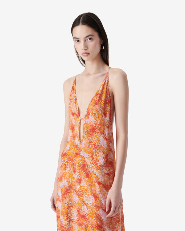 Iro ROBE LONGUE À IMPRIMÉ GRE02