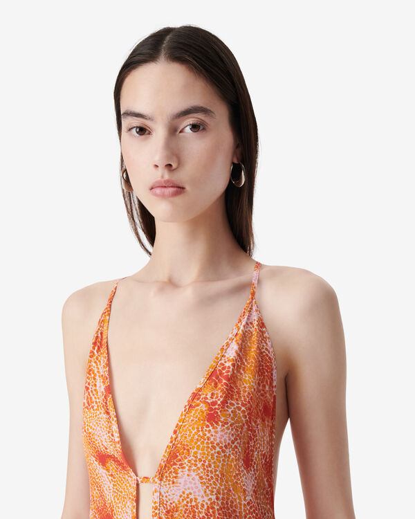 Iro ROBE LONGUE À IMPRIMÉ GRE02