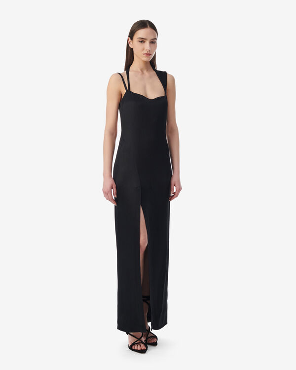 Iro ROBE LONGUE ASYMÉTRIQUE BLA01