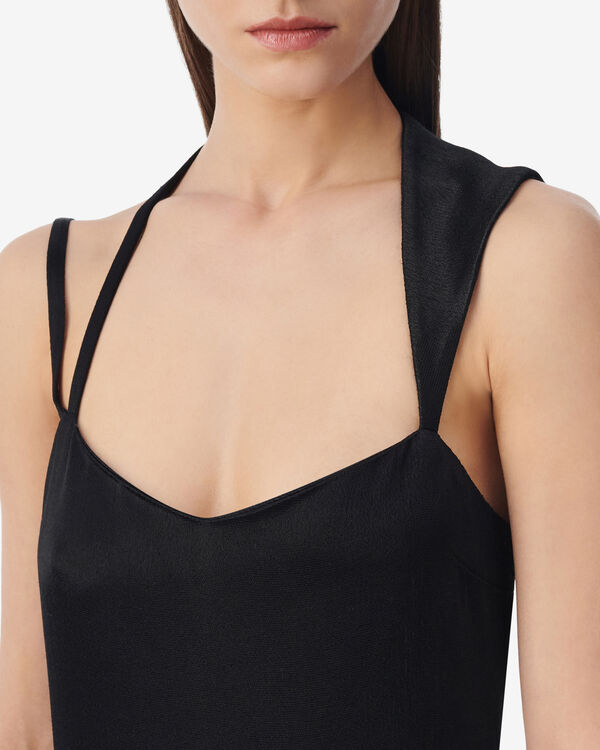 Iro ROBE LONGUE ASYMÉTRIQUE BLA01