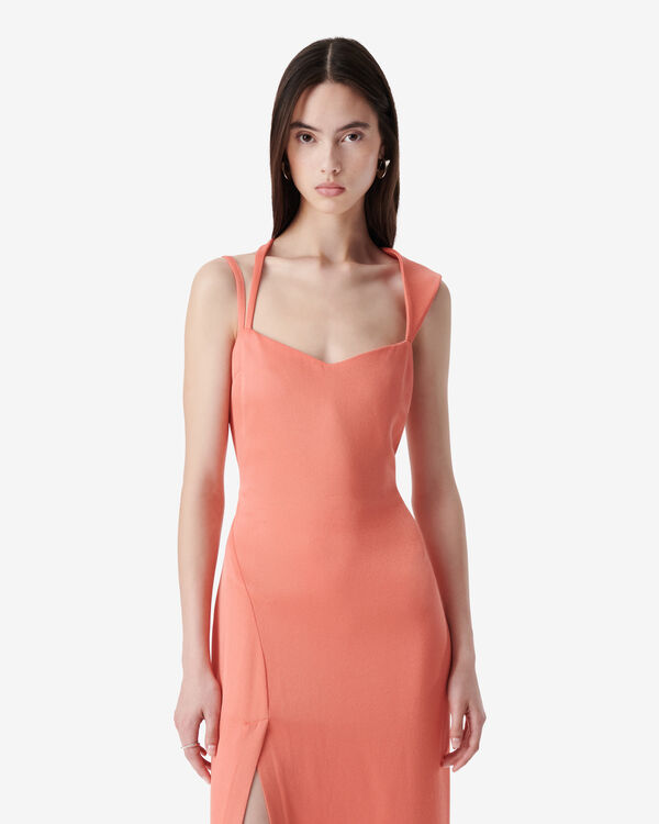 Iro ROBE LONGUE ASYMÉTRIQUE BLA01