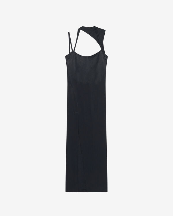 iro ROBE LONGUE ASYMÉTRIQUE BLA01