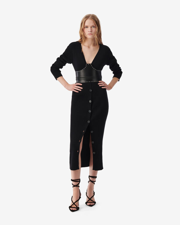 Iro ROBE LONGUE CÔTELÉE BLA01