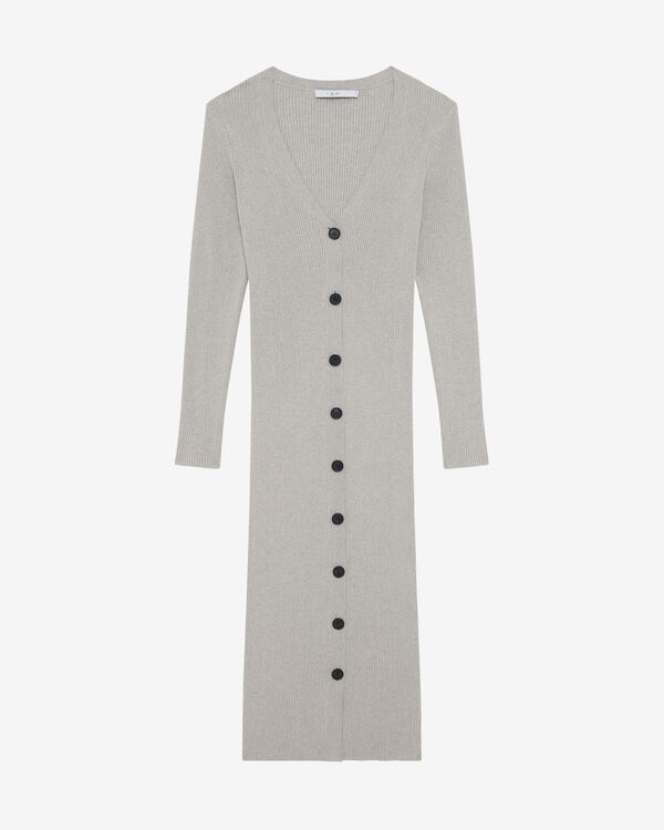 iro ROBE LONGUE CÔTELÉE BLA01