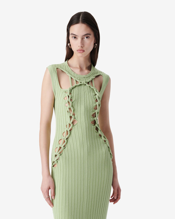 Iro ROBE LONGUE CÔTELÉE GRE62