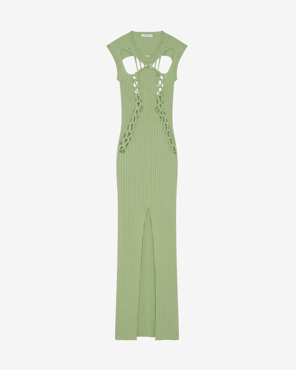 iro ROBE LONGUE CÔTELÉE GRE62