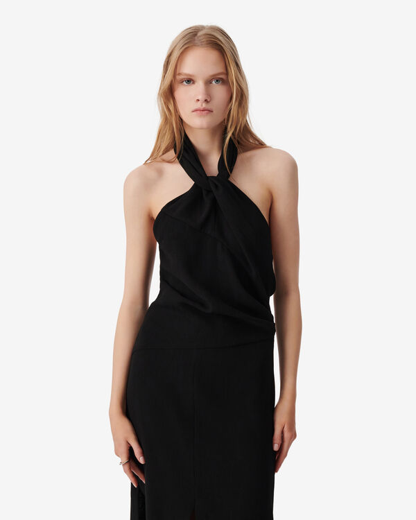 Iro ROBE LONGUE DRAPÉE BLA01