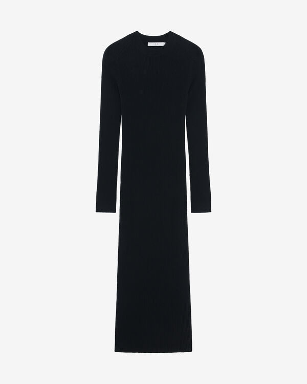 iro ROBE LONGUE EN CACHEMIRE BLA01