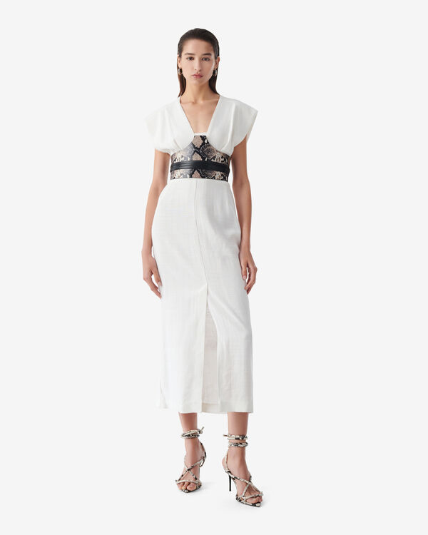 Iro ROBE LONGUE WHI02