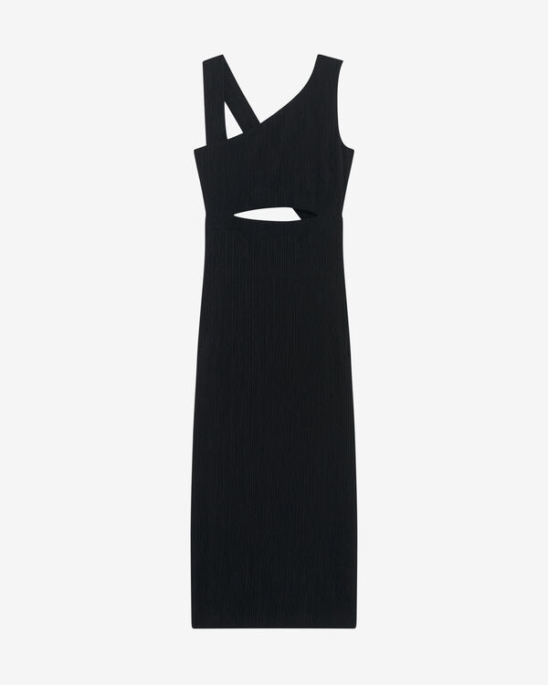 iro ROBE MIDI ASYMÉTRIQUE BLA01