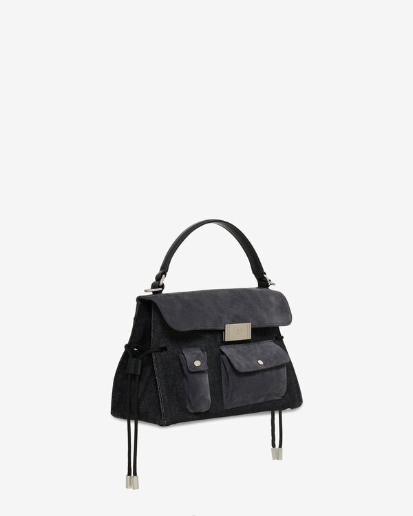 Iro SAC BANDOULIÈRE EN DENIM GRY36