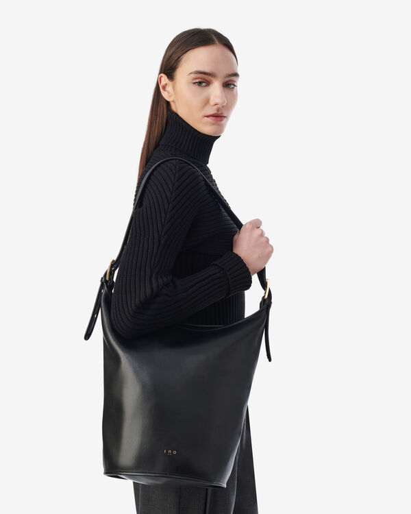 Iro SAC SEAU EN CUIR BLA01