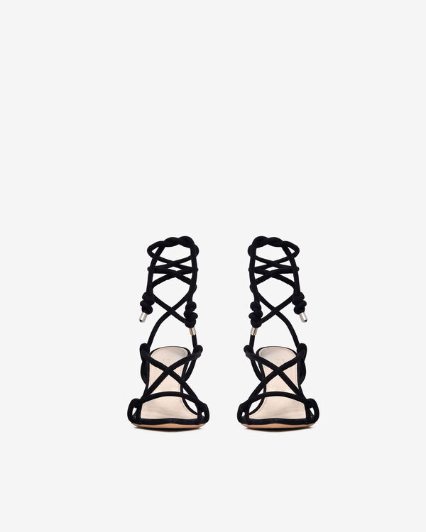 Iro SANDALES À TALONS SUÈDE BLA01