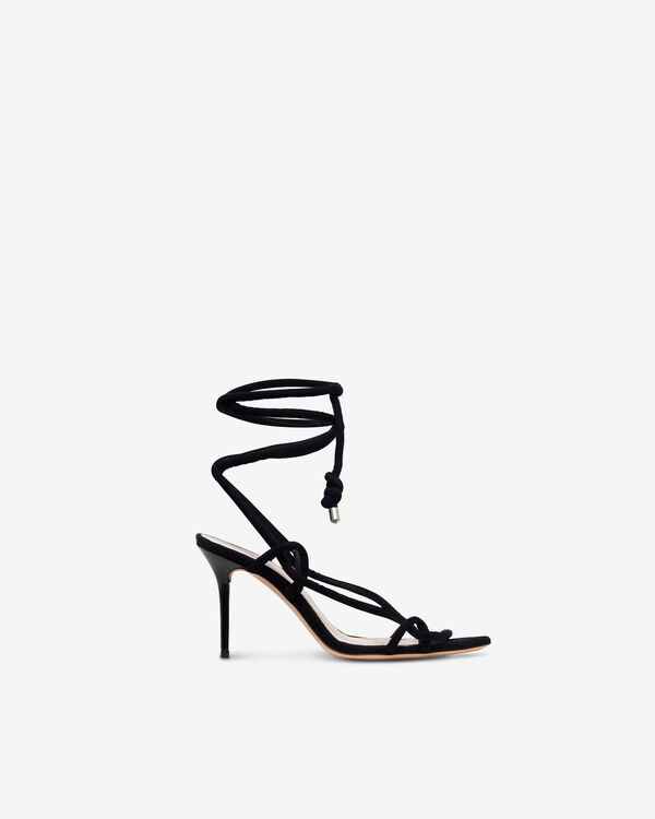 iro SANDALES À TALONS SUÈDE BLA01