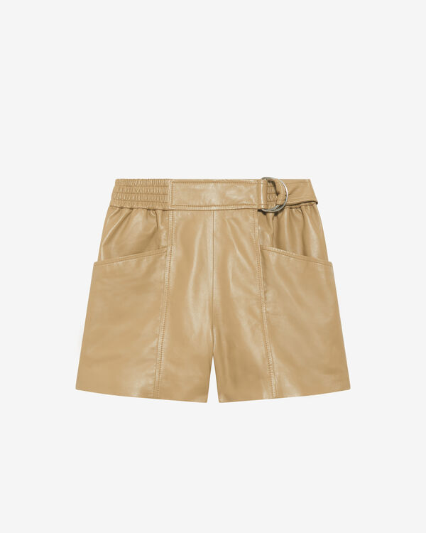 iro SHORT EN CUIR BEI87