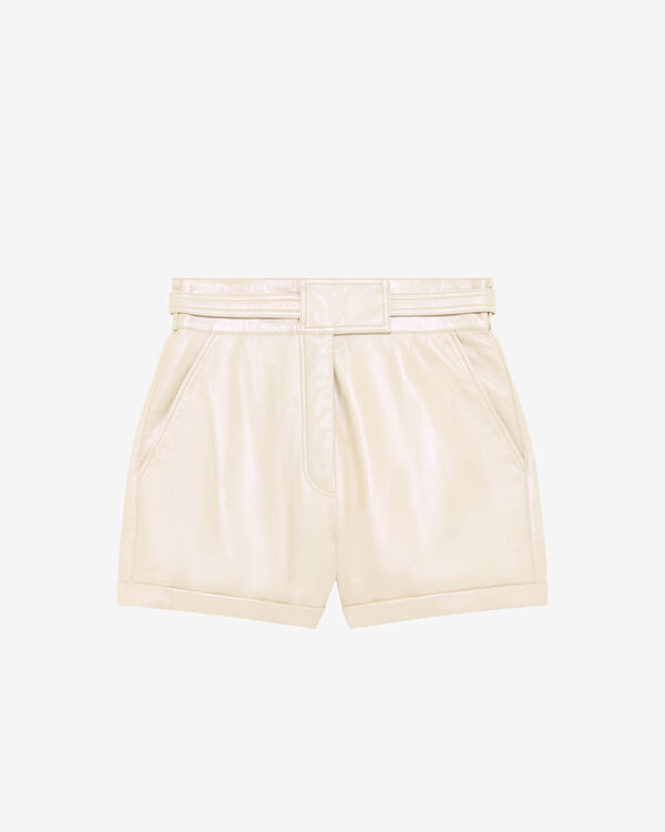 iro SHORT EN CUIR ECR55