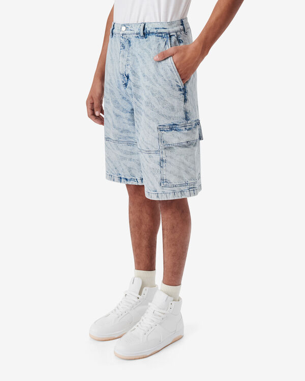 Iro SHORT EN DENIM BLU11