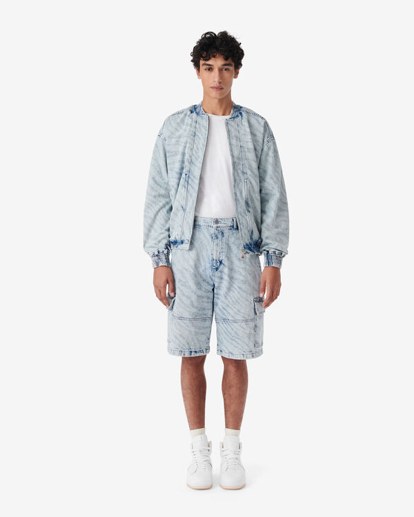 Iro SHORT EN DENIM BLU11