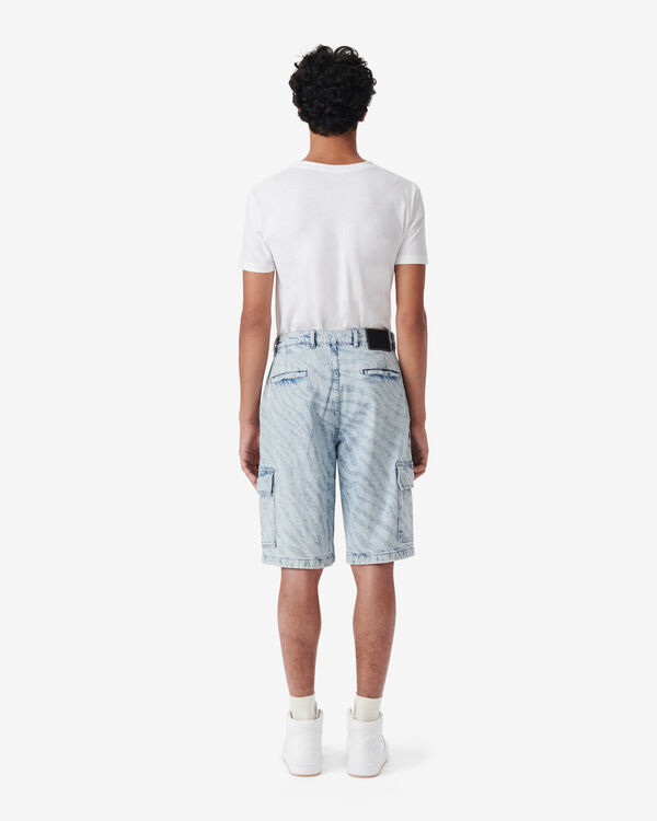 Iro SHORT EN DENIM BLU11