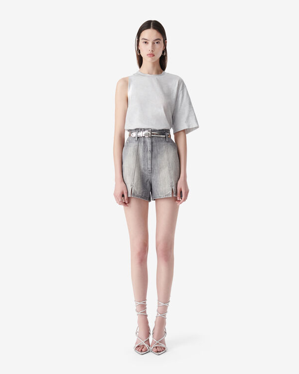 Iro SHORT EN DENIM GRY49