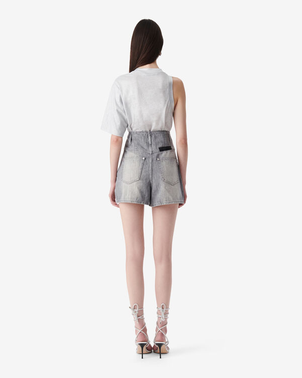 Iro SHORT EN DENIM GRY49