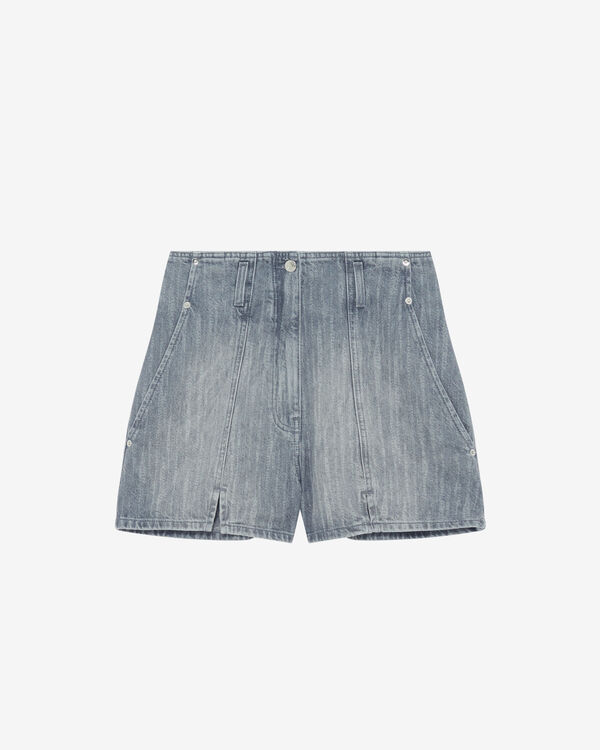 iro SHORT EN DENIM GRY49