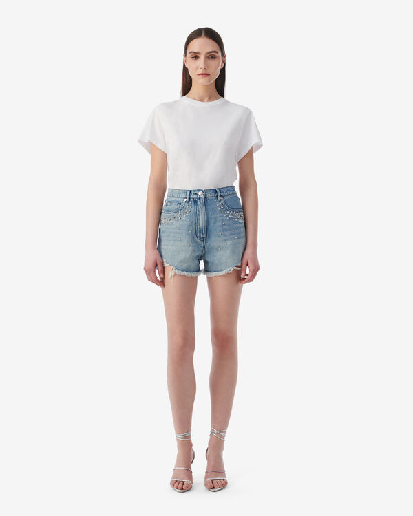 Iro SHORT EN JEAN BLU47