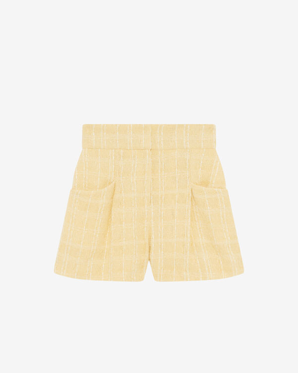 iro SHORT EN TWEED YEL02