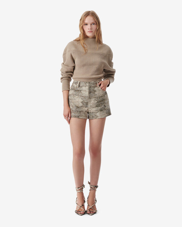 Iro SHORT JACQUARD BEI39