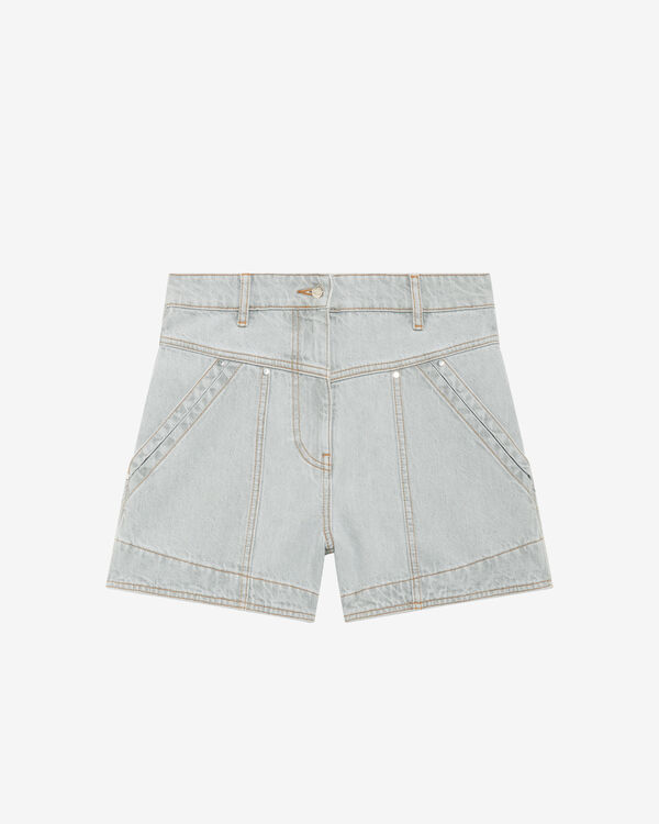 iro SHORT TAILLE HAUTE GRY02