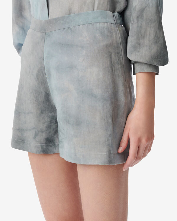 Iro SHORT TIE AND DYE BLU01