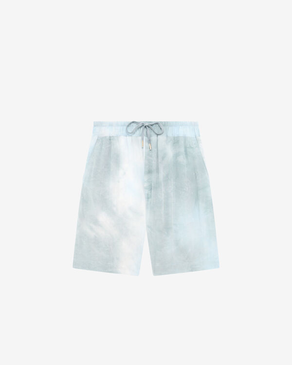 iro SHORT TIE AND DYE BLU01 iro SHORT TIE AND DYE BLU01