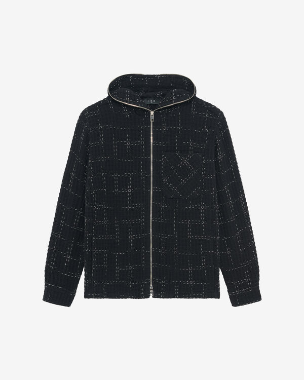 iro SURCHEMISE À CAPUCHE BLA02