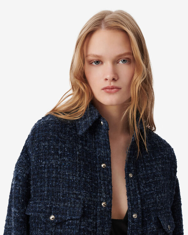Iro SURCHEMISE EN TWEED BLA57