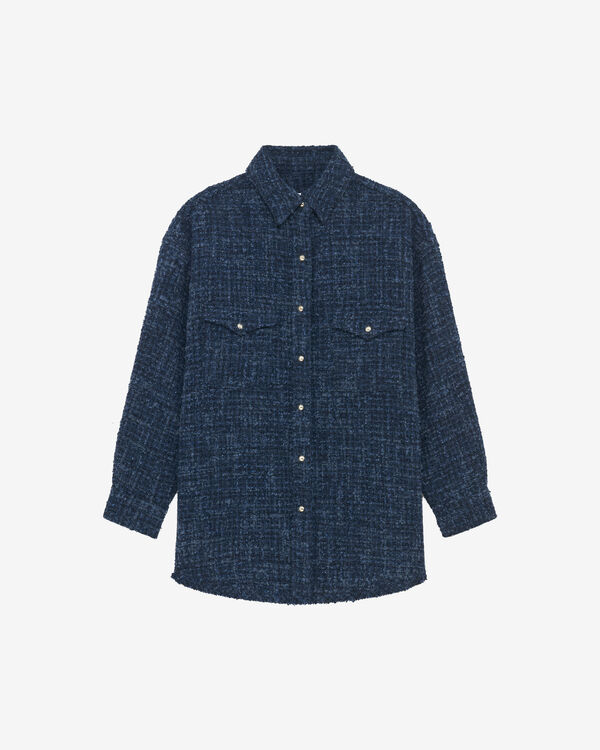 iro SURCHEMISE EN TWEED BLA57