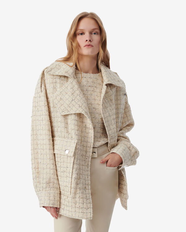 Iro SURCHEMISE EN TWEED ECR26