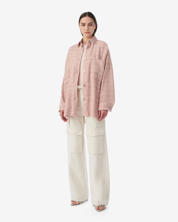 Iro SURCHEMISE EN TWEED PIN03