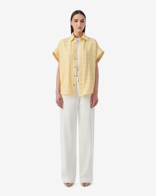 Iro SURCHEMISE EN TWEED YEL02