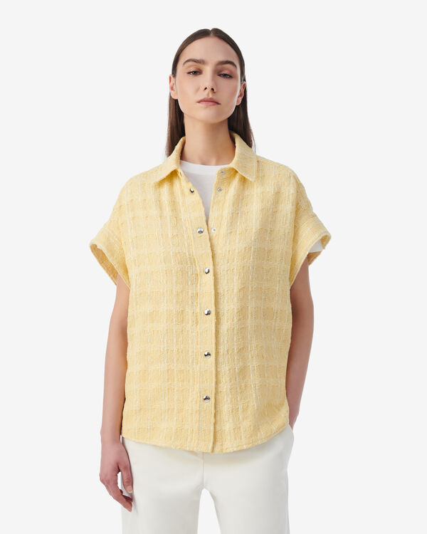Iro SURCHEMISE EN TWEED YEL02