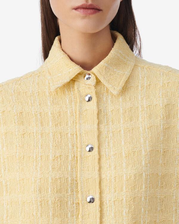 Iro SURCHEMISE EN TWEED YEL02