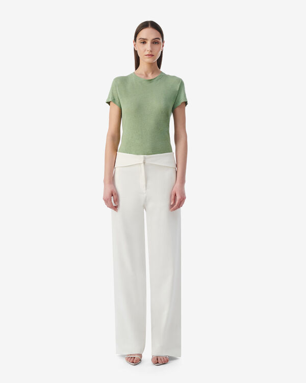 Iro T-SHIRT EN LIN COL ROND GRE62