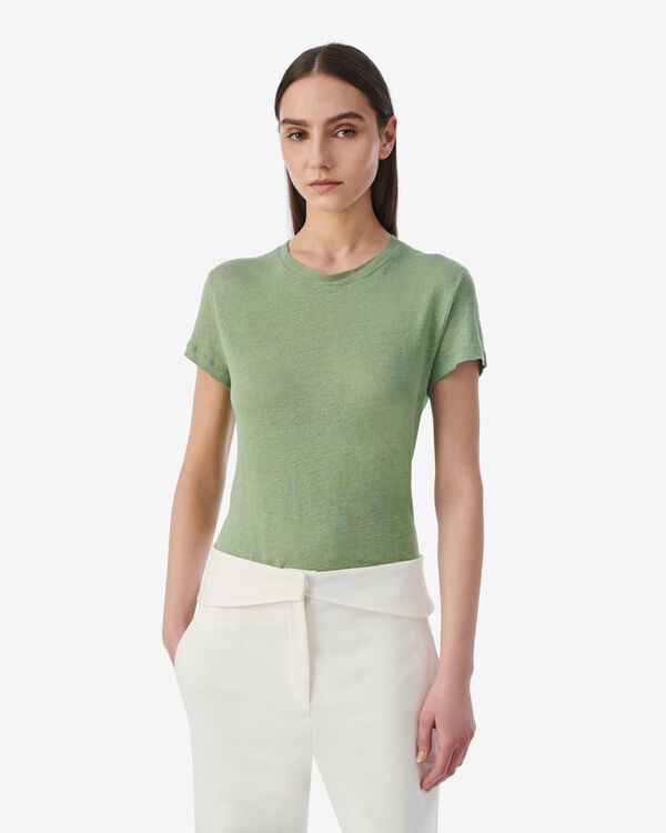Iro T-SHIRT EN LIN COL ROND GRE62
