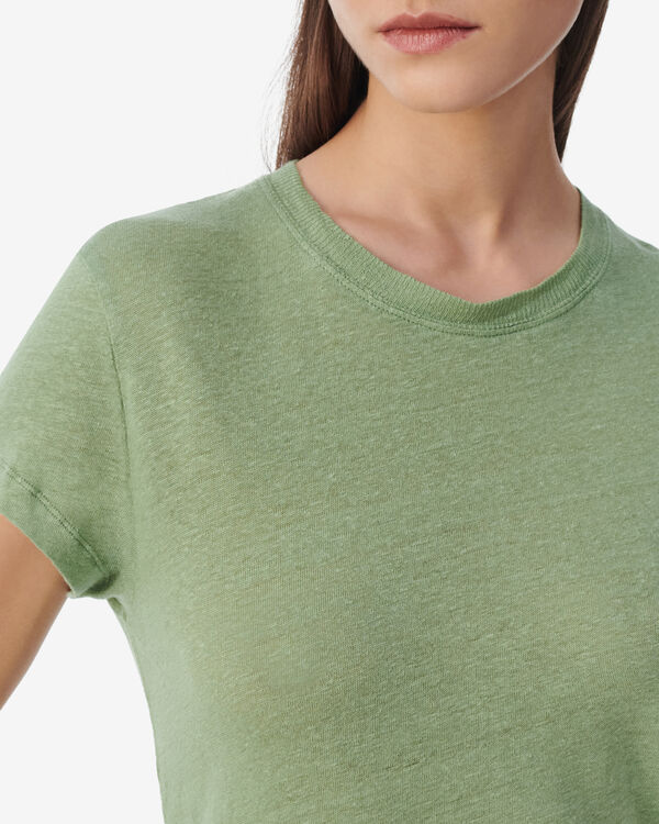Iro T-SHIRT EN LIN COL ROND GRE62