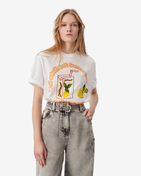 Iro T-SHIRT IMPRIMÉ WHI01