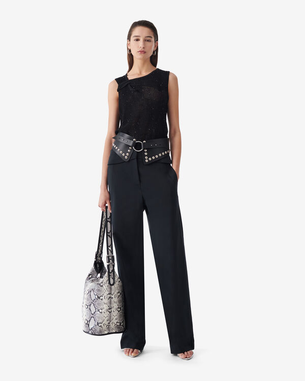 Iro TOP À PAILLETTES BLA01