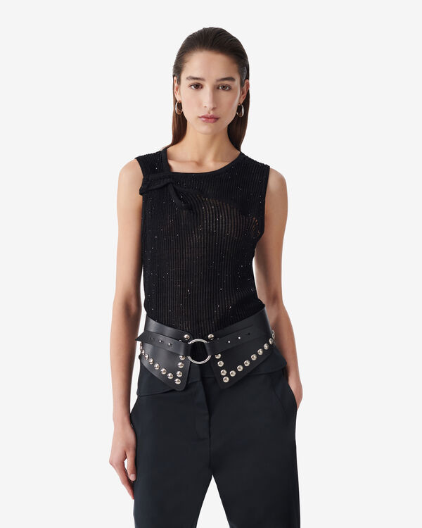Iro TOP À PAILLETTES BLA01