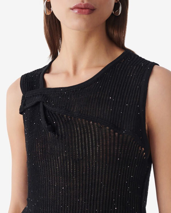Iro TOP À PAILLETTES BLA01