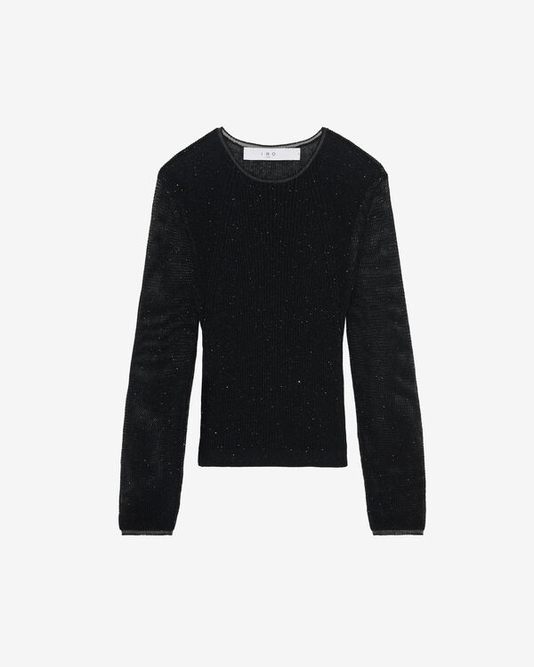 iro TOP À PAILLETTES BLA22