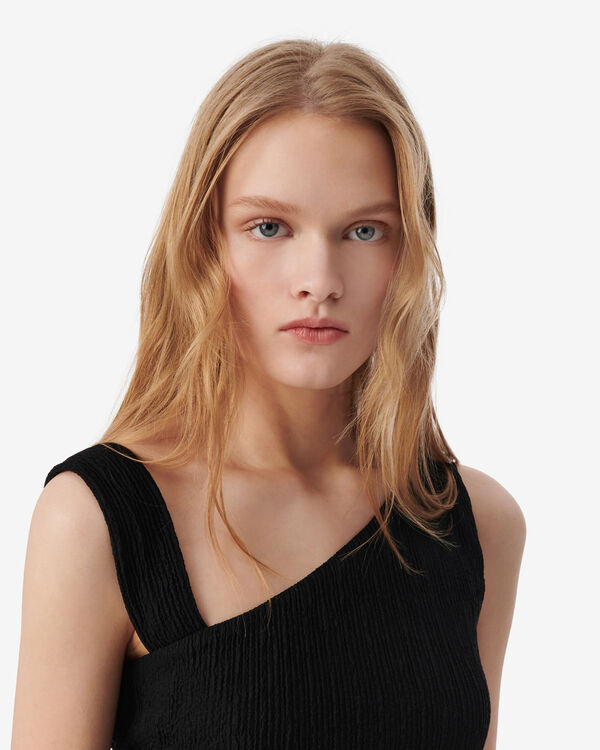 Iro TOP ASYMÉTRIQUE BLA01